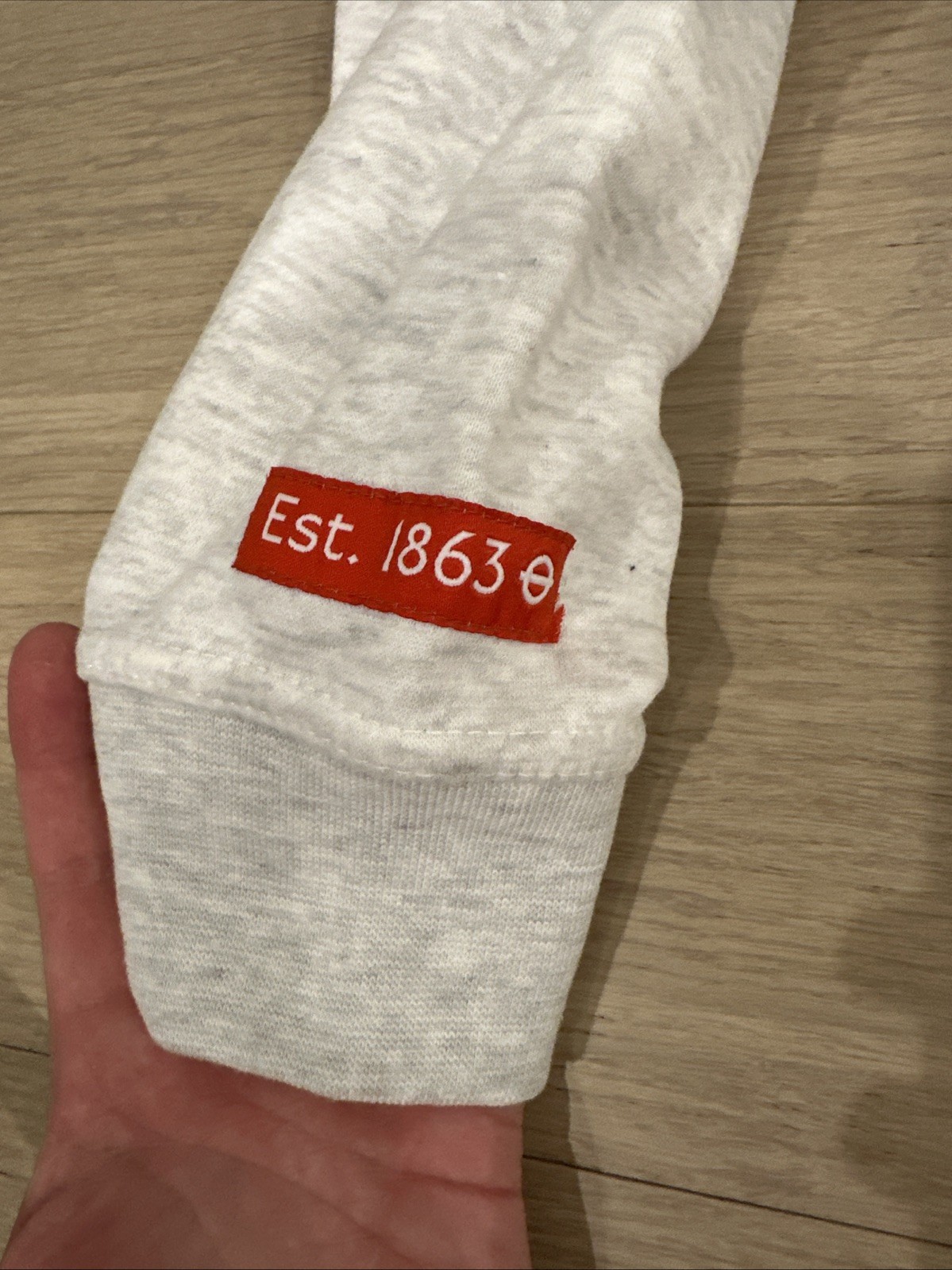 Mind The Gap Underground Unisex Sweatshirt Size Xl Grey