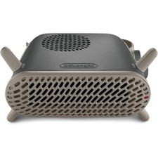 Image of Delonghi 2400W Capsule Fit Fan Heater – Compact, Quiet & Portable – Grey