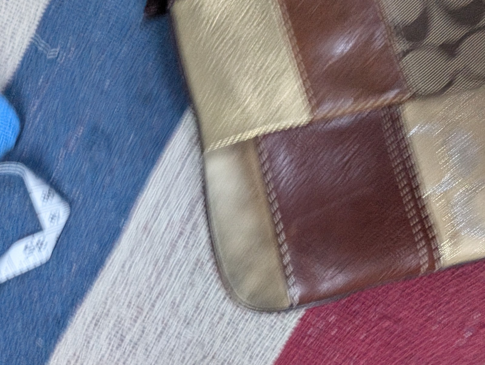 Coach Patchwork Patchwork Leather Seude Crossbody… - image 15