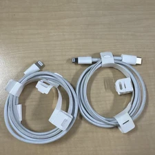 2x Genuine Authentic Apple iPhone USB-C to Lightning 3ft / 1m Cable 