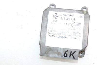 Seat Ibiza 6K Airbagsteuergerät 1J0909609 Index 04 Steuergerät Airbag