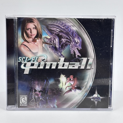 Used SCI-FI PINBALL PC Mac Computer Game 1999 Great Condition Complete