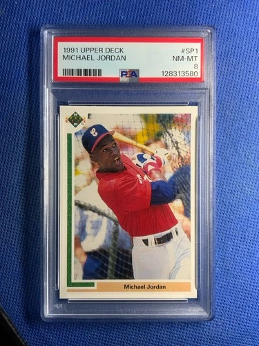 1991 Upper Deck - Michael Jordan #SP1 PSA 8 RC Chicago White Sox