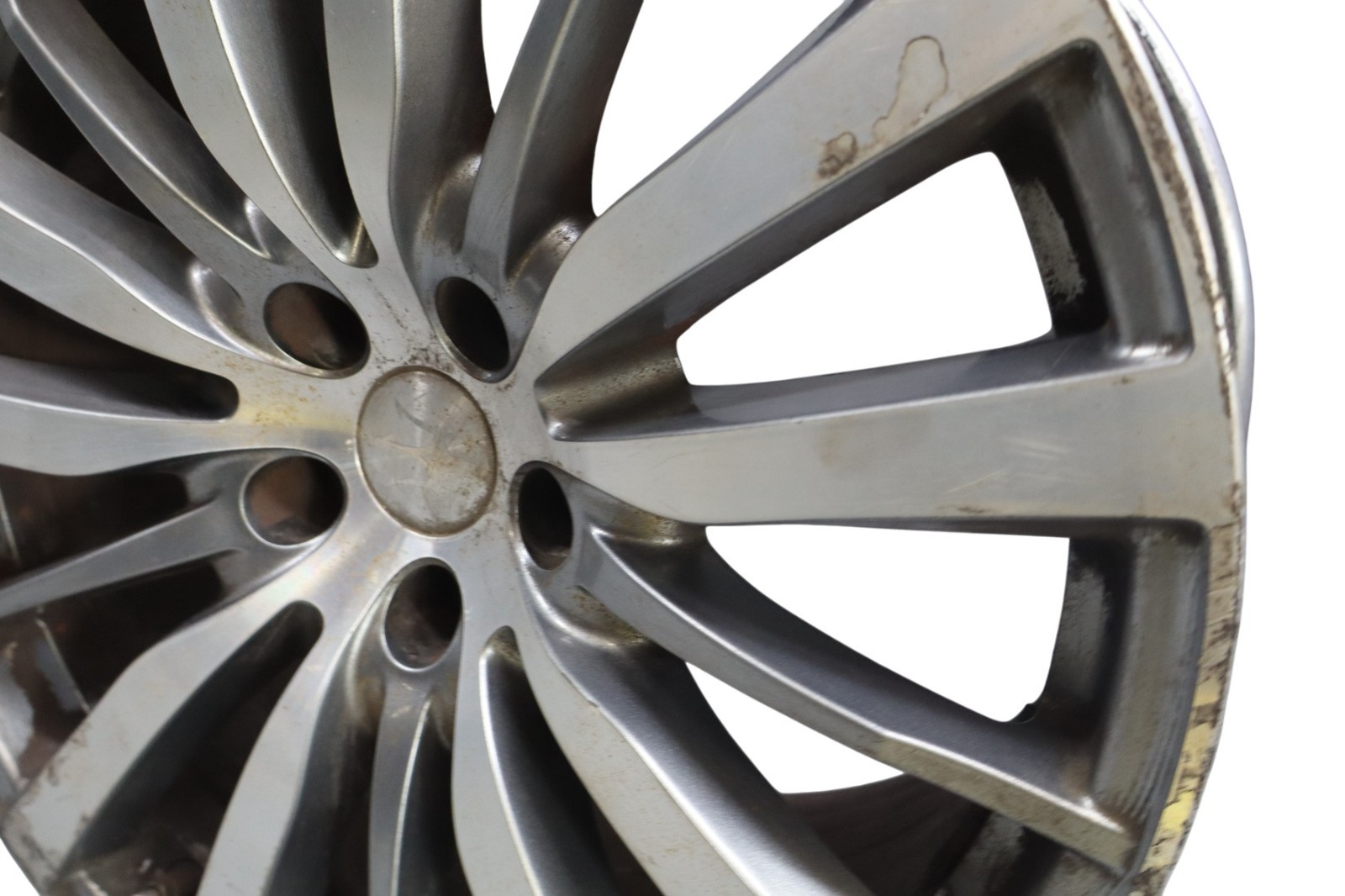 14-21 Maserati Ghibli 19" 15 Spoke Rear Alloy Wheel Rim 10Jx19H2 70016856 Oem