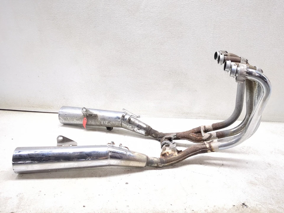 91-03 Honda CB750 Nighthawk 750 Full Exhaust Header Pipe Muffler - Image 3 of 4