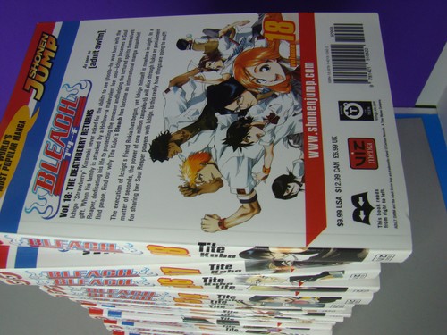 Bleach Manga volumi in inglese 1-21 (box set 1) solo libri - Foto 9 di 13
