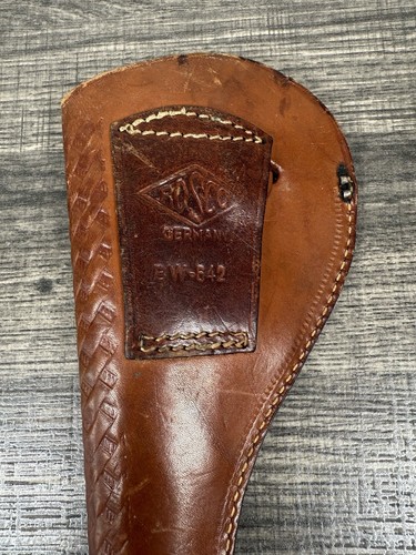 Rosco Leather Gun Pistol Holster BW-642 Germany Vintage - Picture 5 of 10