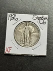 1926 P Standing Liberty Silver Quarter XF Extra Fine US 25c Type Coin (Raw18461)
