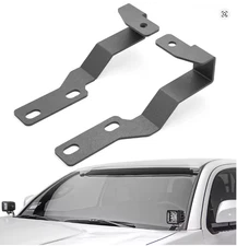 2PCS A-Pillar Hood Light Brackets Mount for Toyota Tacoma 2005-2015