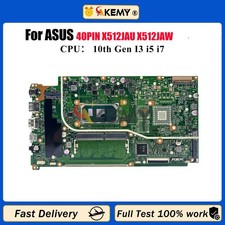 X512JAW For Asus X512JAU X712JA V5000JA Motherboard I3 I5 I7 CPU 4G/8G-RAM 40Pin