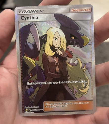 Pokemon Cynthia SV82/SV94 Hidden Fates Shiny Vault Shiny Holo Rare English
