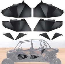 StarknightMT RZR XP4 1000 Lower Door Inserts Aluminum Panels 4Seater 14-23