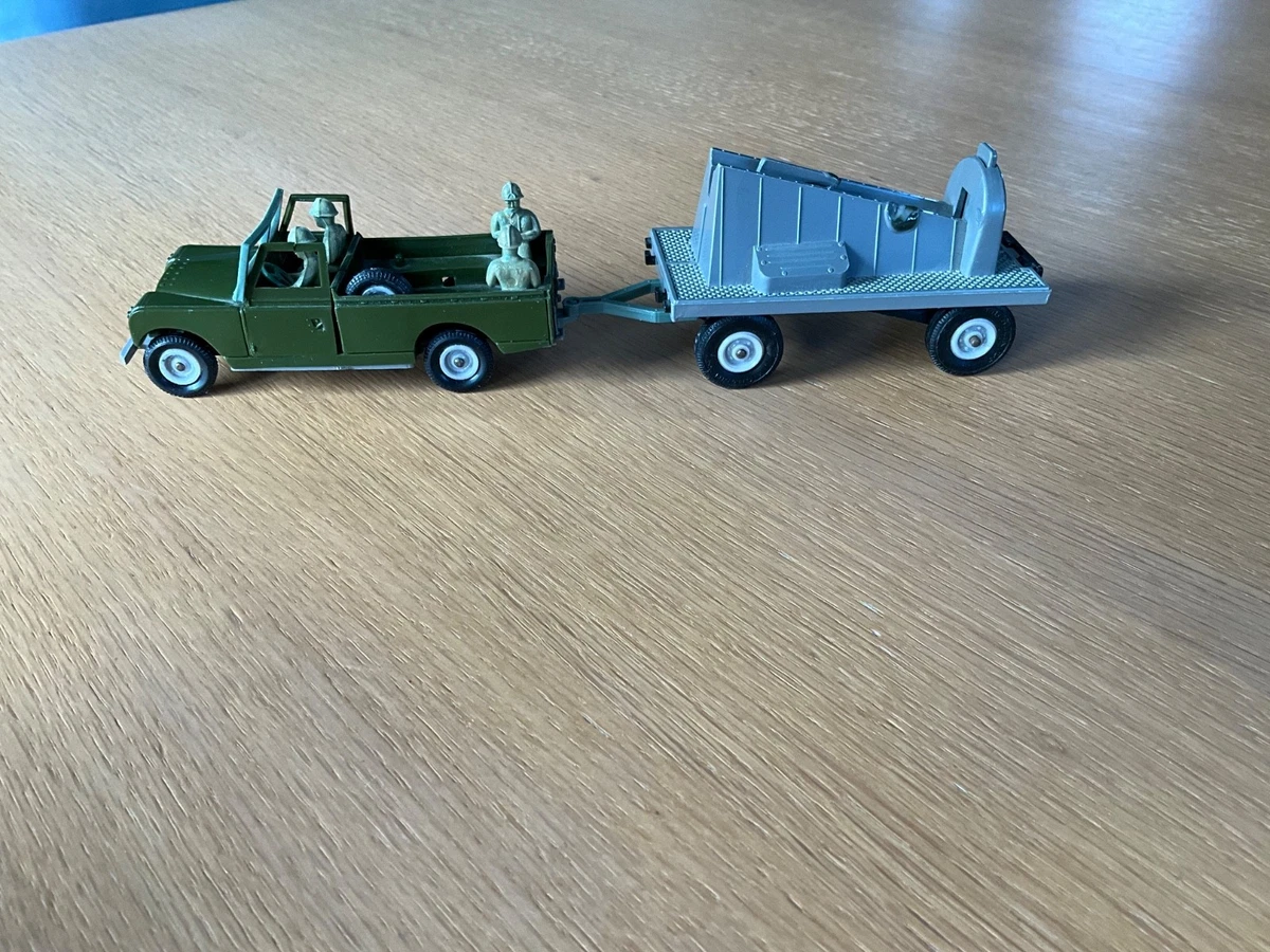 Norev 123 - Land Rover 109 Longue Militaire avec Remorque Lance-Missile 1/43