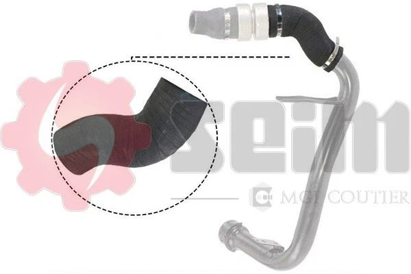 SEIM Tubo Admisión Apto para Citroën Jumper Fiat Ducato Peugeot Boxer - Imagen 2 de 3