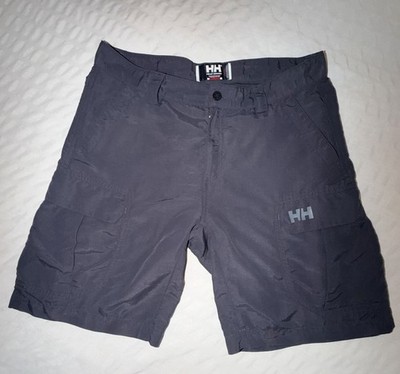 Helly Hansen Men's HH Quick-Dry Cargo Shorts Size 30 Dark Gray