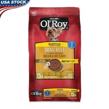 Complete Nutrition Small Bites Dry Dog Food Chicken Rice Flavor 15lb Kibble New 1.30 per pound