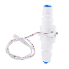 Portable 1/4 NPT Water Flow Switch PE Tube Flow Sensor Switch for Water Purifier