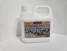 Mulch Glue 35 OZ, Mulch and Rock Glue for Landscaping, Gravel, Rocks, Bark, Sand