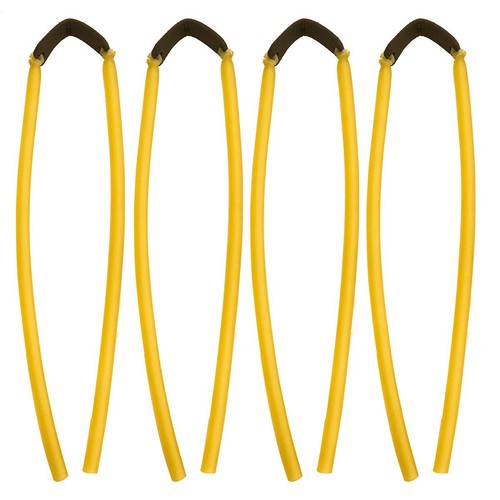 4 Steinschleuder Ersatzband-Sets, strapazierfähige elastische Gummibänder, kompatibel... - Bild 1 von 8