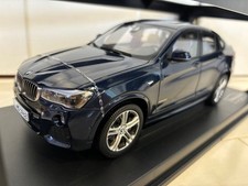 Paragon 1:18 BMW X4 F26 Imperial Blue Diecast Model Car