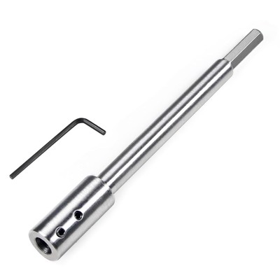 Utoolmart 7'' Forstner Bit Extension (5-3/4'' Drilling Depth) - 3/8'' 7 inch 