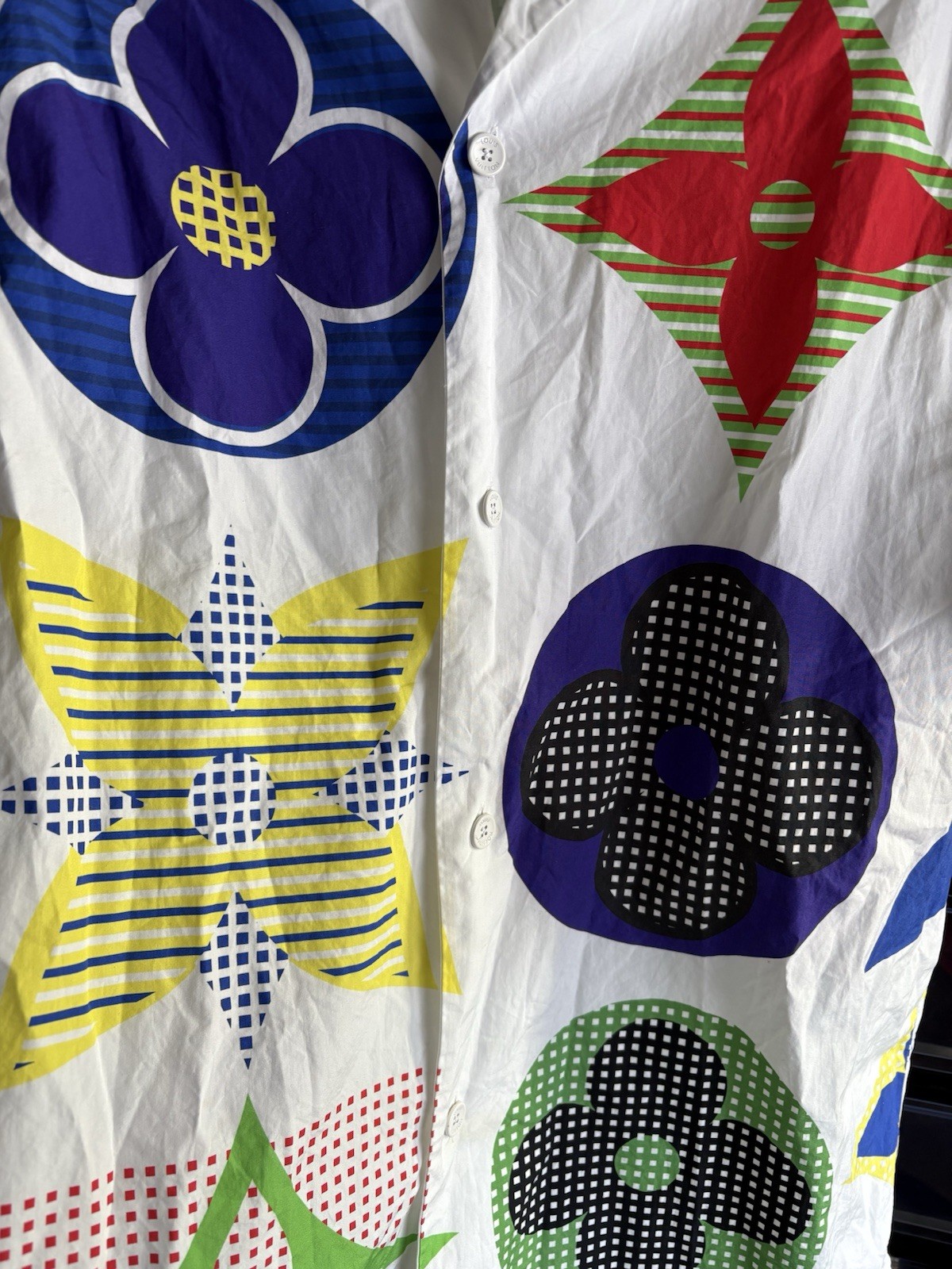 Louis Vuitton 2020 Monogram Pattern Button Up Shi… - image 4