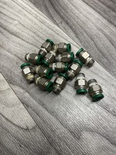 Parker Prestolok Male 1/4”x1/8” Tube, 7/16-20 Thread *Lot of 14* #4003C141PR4SI