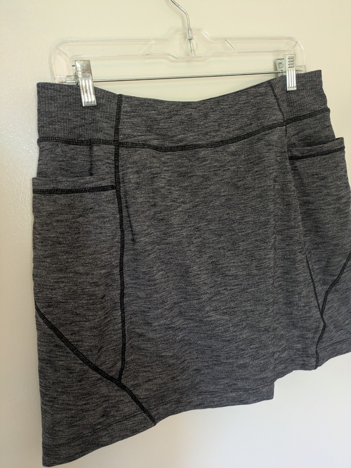 Athleta Excursion Skort Heather Gray Large - image 2