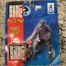 1993 KENNER NIP SHAQUILLE O'NEAL SHAQ ATTACK KING OF THE PAINT