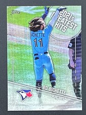 BO BICHETTE 2022 Topps Series 1 2021 Greatest Hits 21GH-2 Toronto Blue Jays
