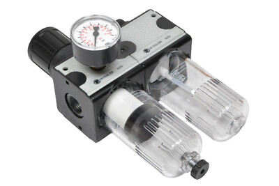 RIEGLER 620 Wartungseinheit multifix G1/2, CL 33 K-HA, CL33K-HA + pressure gauge