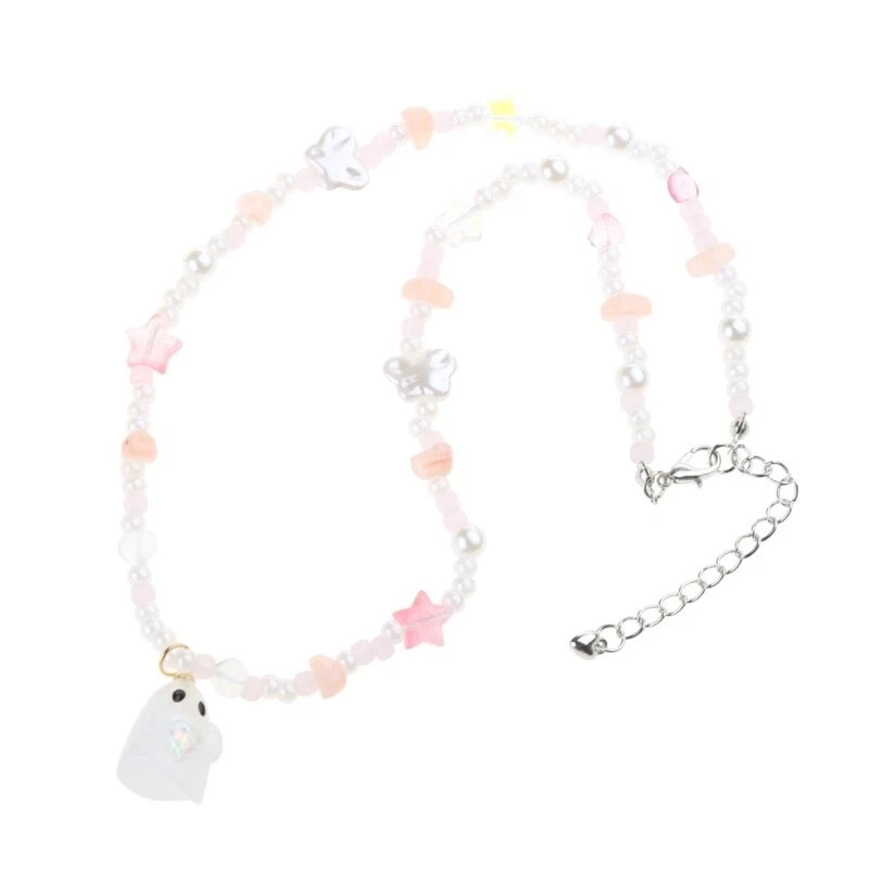 White summer shop costume jewelry