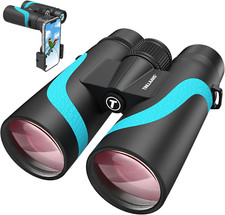 15X55 HD Binoculars for Adults High Powered, Large View Binoculars BAK4 Prism Wa
