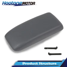 Blue Gray Center Console Lid & Latch Fit For 95-00 Toyota Tacoma 96-98 4Runner