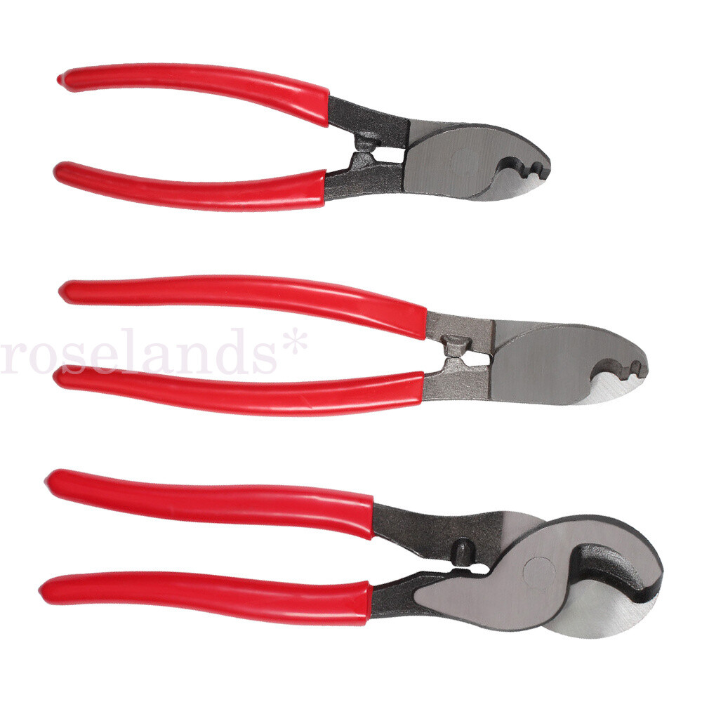 1/3x 6" 8" 10" Heavy duty Cable Cutter Wire Rope Cutting Electrical