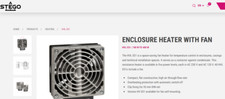 Stego 400W 120VAC Enclosure Fan Heater 03115.9-00 / HVL031