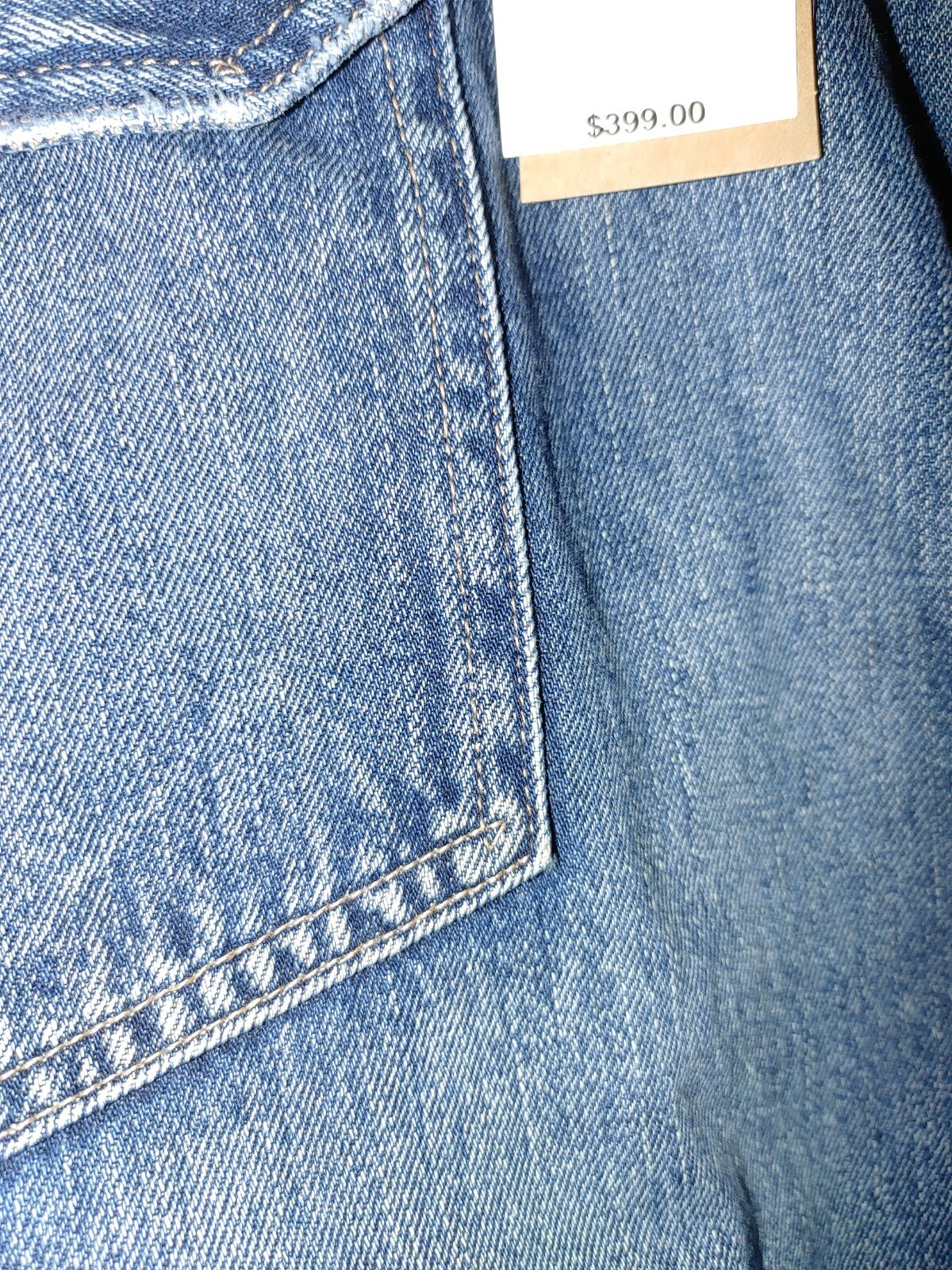 FILA Polo Ralph Lauren Mens 3XB Sportsman Trucker Denim Jean Jacket flag patch rowing