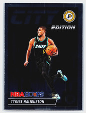 2023-24 Panini Hoops Premium Stock City Edition Tyrese Haliburton #8
