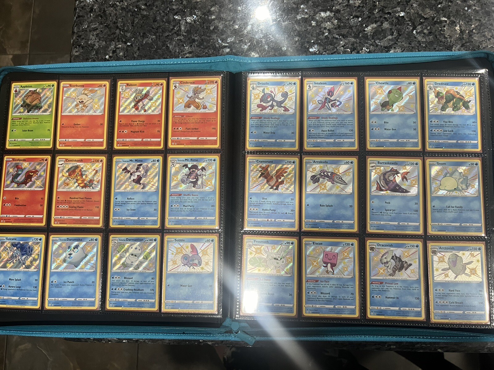 Pokemon SHINNING FATES 100 Complete Master Set All Cards Included
