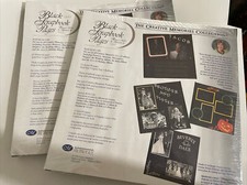 Creative Memories 12x12 BLACK Scrapbook Pages 15ct RCM-12BL New