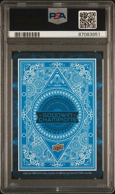 PSA 10 - 2022 Upper Deck Goodwin Champions LeBron James Playing