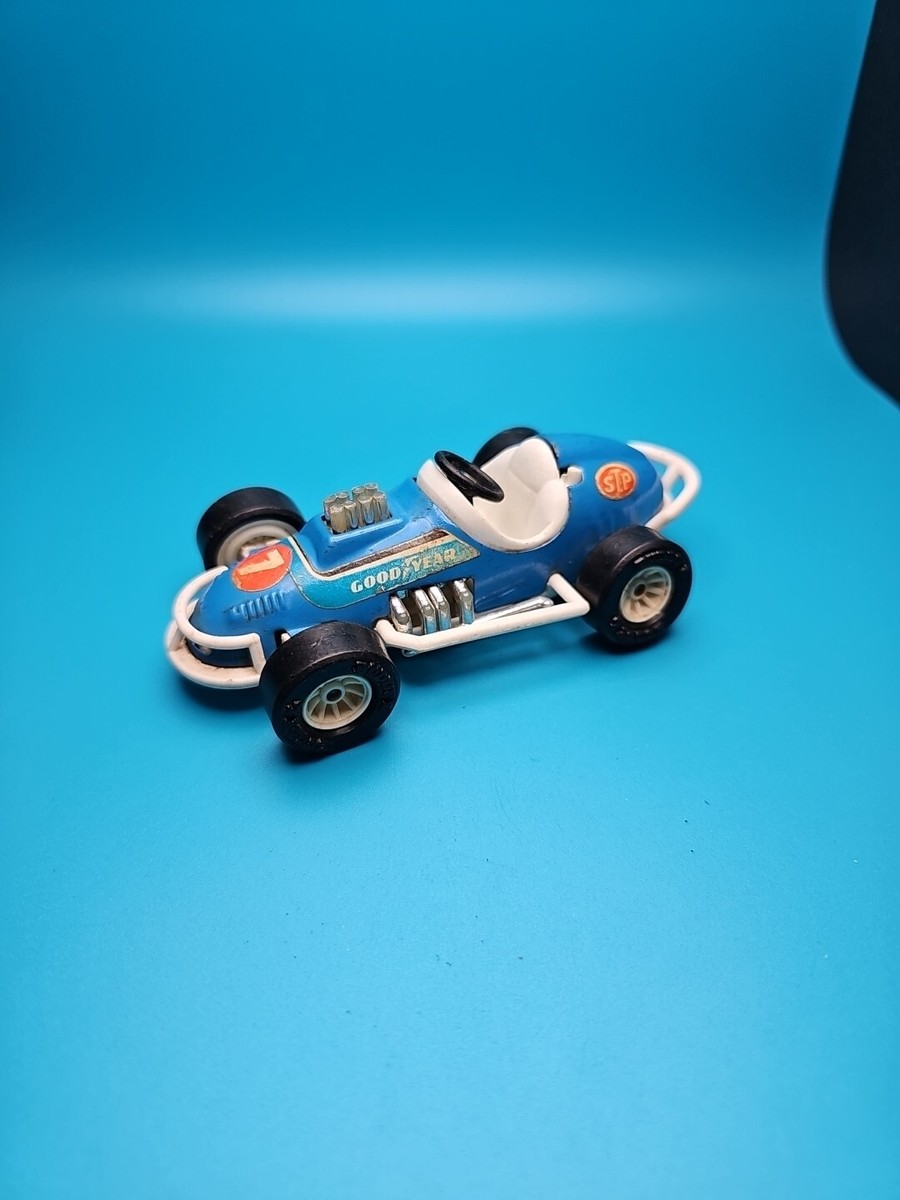 Vintage Buddy L Goodyear Race Team Car Only 1978 Blue STP 7