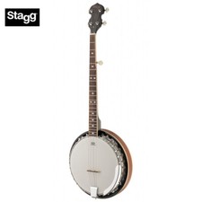 Stagg BJM30 LH 5-String Bluegrass Banjo - LEFT HAND with REMO Heads