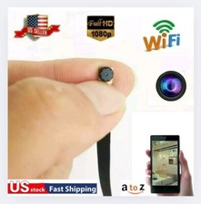 HD 1080p Wireless Compact Security Camera with Infrared and Wi-Fi Connectivity