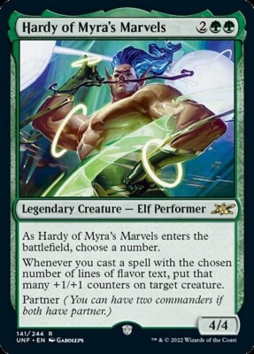 MTG Unfinity R Hardy of Myra's Marvels #141