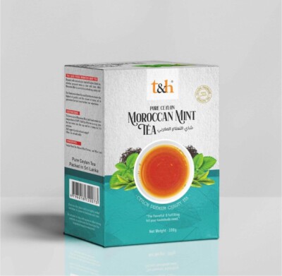 Premium Ceylon Black Tea with Refreshing Moroccan Mint : t&h
