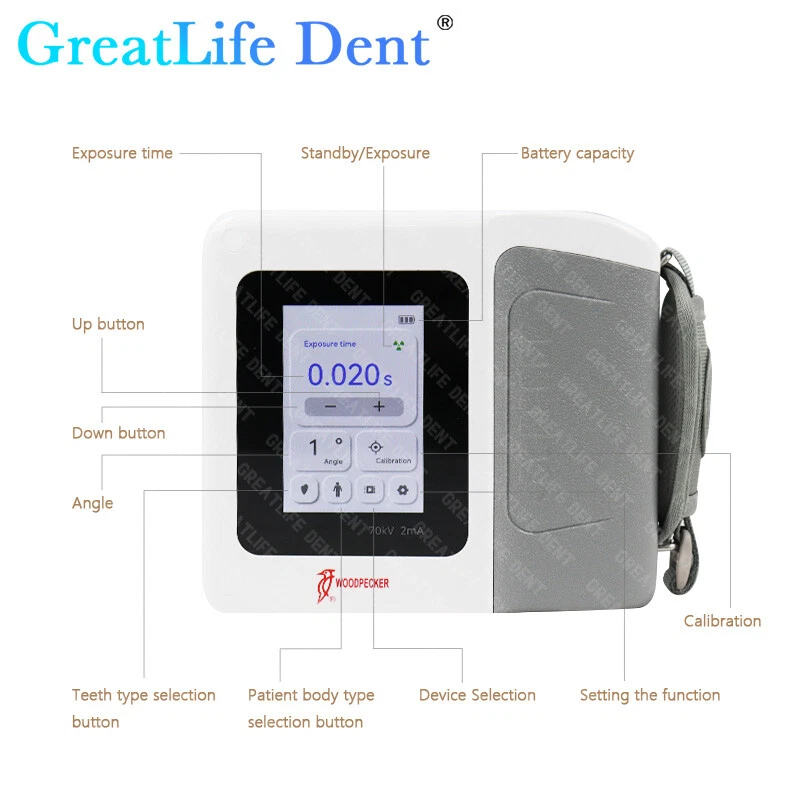 US Stock Dental X Digital Ray WOODPECKER Mini Ai Smart Ray de Rayos X GreatLife - Image 4 of 4