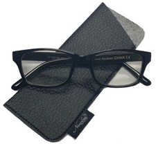 Black Frame Clear Lens Glasses Unisex Classic Non Prescription Lens Men Women