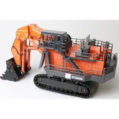 ミニカー HITACHI EX 8000 1/87 Hitachi 1/87 Construction Machinery Miniature Model Excavator Car