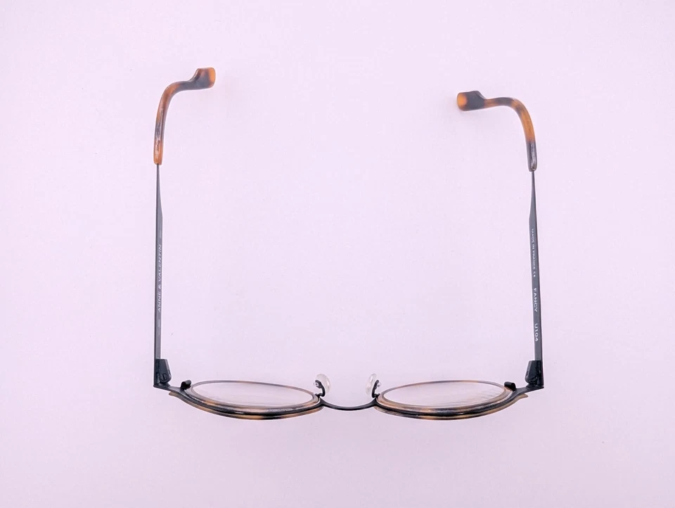 Anne Et Valentin Eyeglasses, Frames Only, Fancy U 104, Plastic/Metal, France - Image 4 of 4